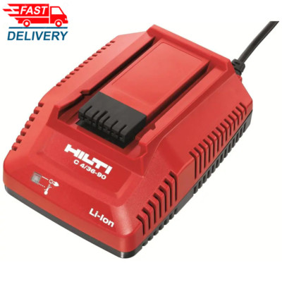 Hilti 18-36-Volt Battery Charger Lithium-Ion 4/36-90 Compact Fast Charging Tools