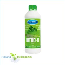 1 LITRE HY-GEN NITRO K Nutrients Improve the Growth of your Hydroponics Plants