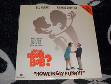 What About Bob Laserdisc LD Bill Murray Richard Dreyfuss Free Ship 50