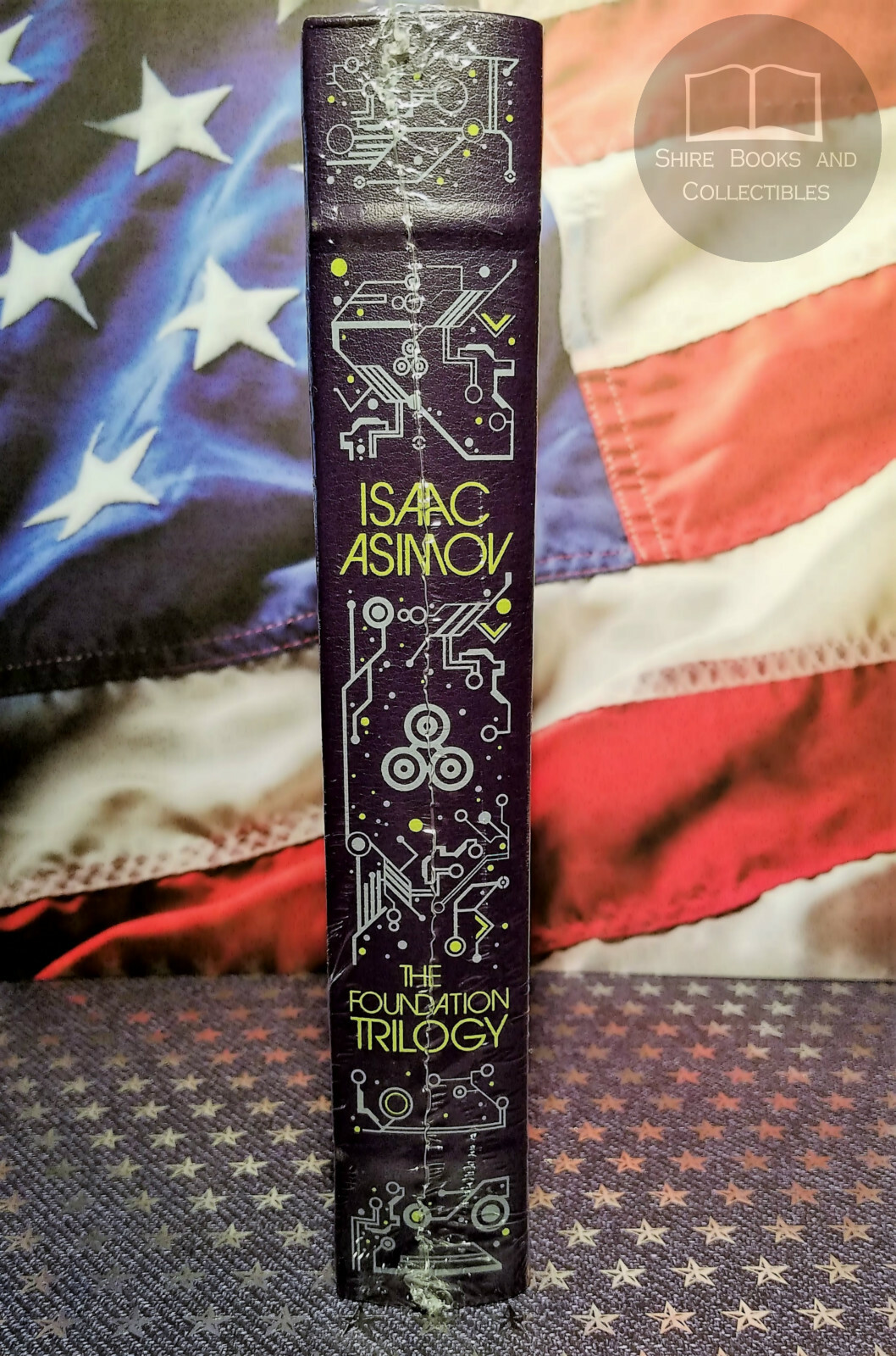 NEW SEALED The Foundation Trilogy by Isaac Asimov Bonded Leather 3