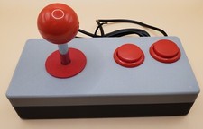 Joystick arcade USB de dos botones (estilo Sanwa, 8 vías)