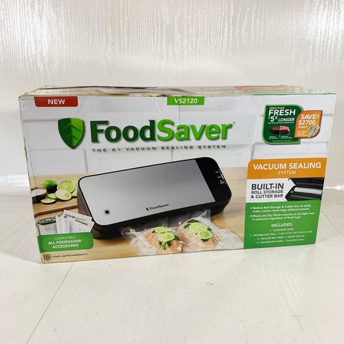 [NEW SEALED] FoodSaver VS2120 Vacuum Sealing System 33413002668 eBay