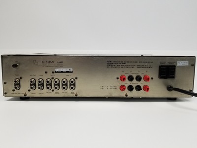 S3438 100 120 L-400 LUXMAN アンプ