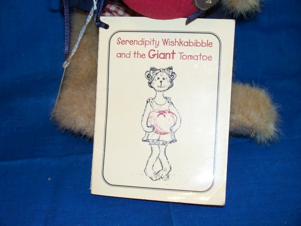 BEARDSLEY ピーター・ビアズリー 1995年製 英国製 人形フィギュア Boyds Bears plush Serendipity Wishkabibble Giant Tomato County