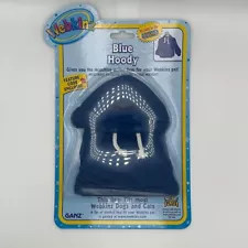 🔷 New Webkinz Blue Hoody with Unused Code - Pet & Smoke-Free 🔷