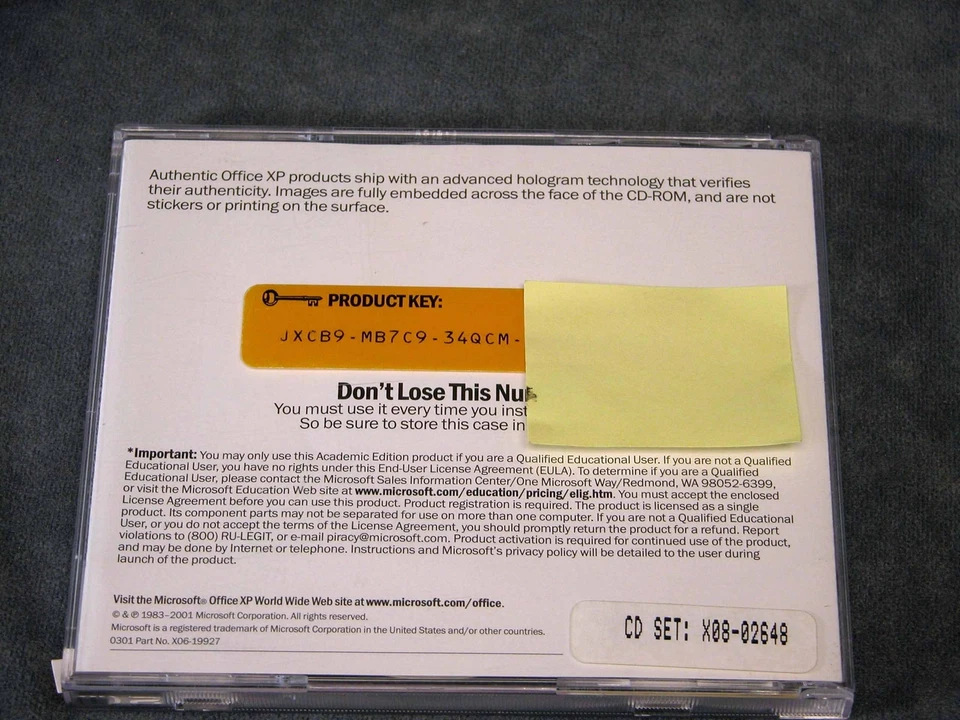 Microsoft Office XP Professional 2002 Ed - Image 4 of 4