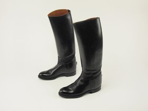leather riding boots narrow calf