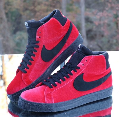 Nike SB Zoom Blazer Mid Kevin Bradley x Hell Men's Size 13 Red