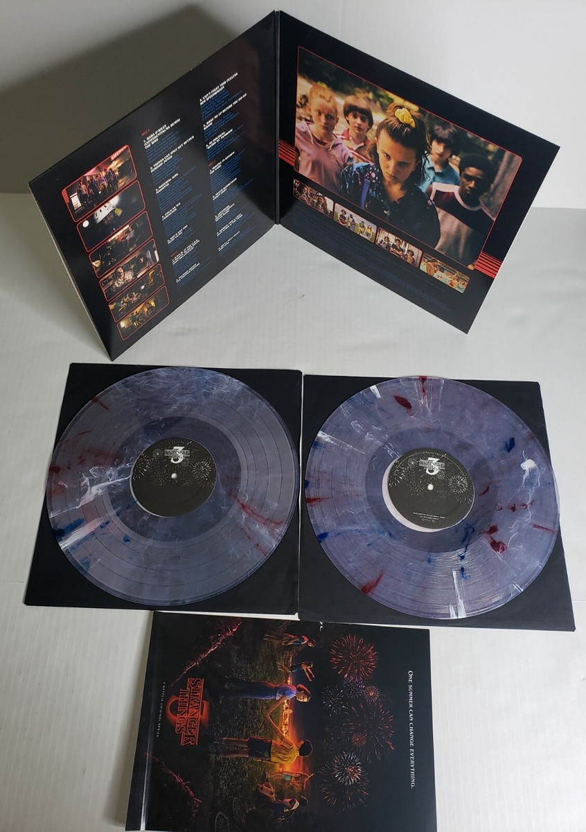 Stranger Things Season 3 Vinyl Soundtrack Red White Blue 7