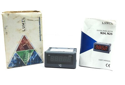 Lumel N25-T240100E0, LED Digital Panel Multi-Function Meter For Temperature