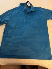 NWT UNDER ARMOUR Men's Size Playoff Polo UPF 40 Shirt Camo jacquard print