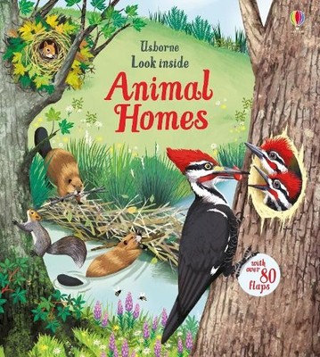 Emily Bone Look Inside Animal Homes (Kartonbuch) Look Inside