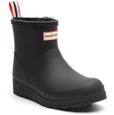 Hunter Play Insulated Vegan Shearling Short Rain Boots-US WARE-NEW100