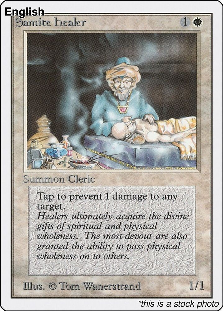Samite Healer [2ED - 38] Unlimited Edition