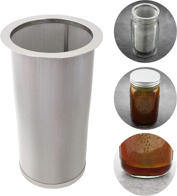 Cold Brew Coffee Filter for Wide Mouth Mason Jar, Food Grade 304 Stainless Steel