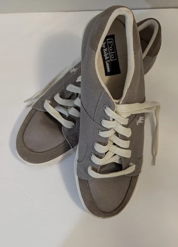 POLO RALPH LAUREN Keaton PONY MEN'S SNEAKERS Tan COLOR SIZE 13 shoes