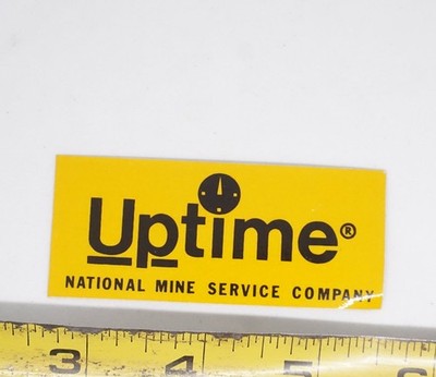 Uptime Coal Sticker National Mine Service Company Mining