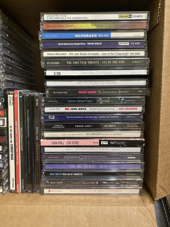 JAZZ CD LOT 45 TITLES BOP SMOOTH BIG BAND VOCAL CONTEMPOARY READ DESCRIPTION - Image 3 of 3