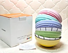 Le Creuset Multi Bowl 15×6.5cm Rainbow 580ml Stoneware Set of 5 KIWI Pale Rose