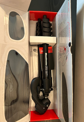 Manfrotto MKC3-H01 Compact Tripod Photo Video NEW