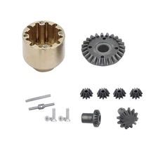 1 Set Replacement Metal Differential Gear Case For FMS 1/24 FCX24 RC Car