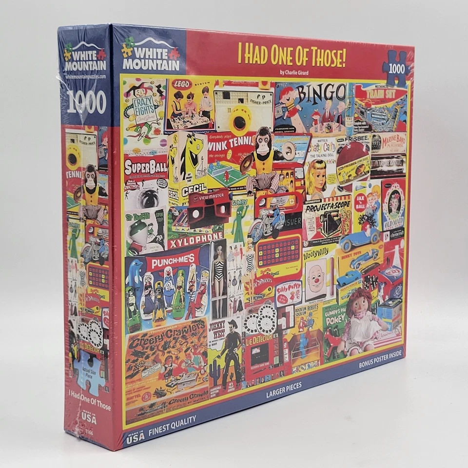 White Mountain Puzzles I Had One of Those Jigsaw Puzzle 1000 Piece Sealed! New! - Image 2 of 4