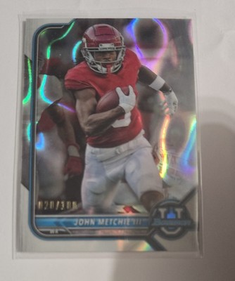 2021-22 Bowman University - John Metchie III #99  Refractor /100 (RC)