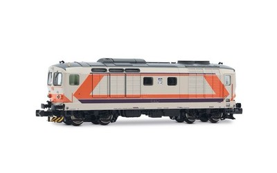 Arnold HN2574S Diesel-Lokomotive D445 Mdvc FS Shuttlezug N Spur Digitaler Sound