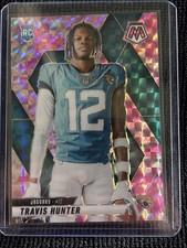 2025 Panini Mosaic - Rookie Variations Travis Hunter #279 Pink Camo Prizm (RC)