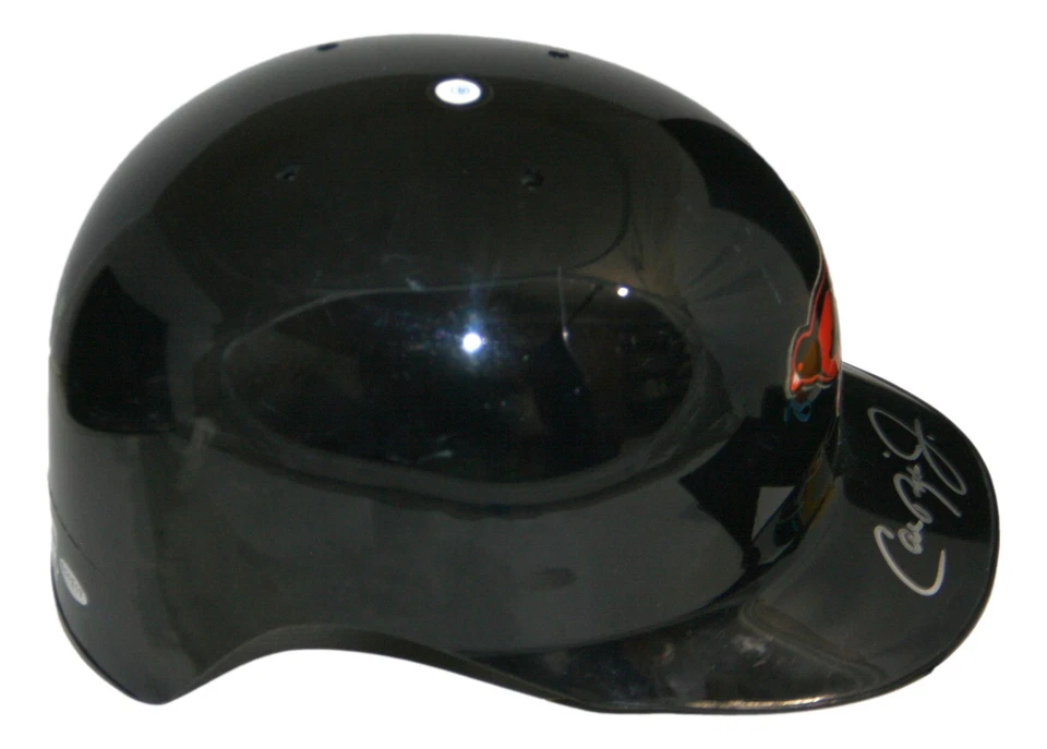 Cal Ripken Signed Full Size Authentic Batting Helmet Orioles JSA - Image 3 of 4