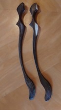 Hand carved Black Walnut Hammers For Hammered Dulcimer