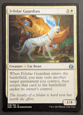 MTG Card - 1x Felidar Guardian - Aether Revolt - NM - Magic The Gathering - 019