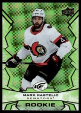 2022-23 Upper Deck Ice Green Mark Kastelic Rookie Ottawa Senators #118