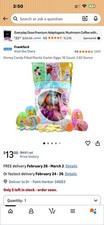 Disney Candy Filled Plastic Easter Eggs Egg Hint 16 Eggs Total