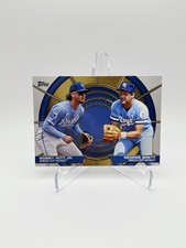 2025 Topps Series 2 Baseball Dynamic Duos Bobby Witt Jr. | George Brett DD-1