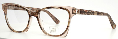ETE LUNETTES Brunet Ltd Edition Gufo Brown Womens Eyeglasses 54-17-135 B:41