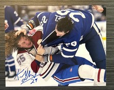 KURTIS GABRIEL TORONTO MAPLE LEAFS NHL HOCKEY Signed Autographed 8x10 Photo B