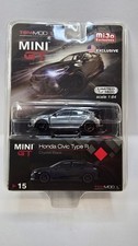 MINI GT Honda Civic Type R Black RAW Chase MGT00015 Limited Edition RARE HTF