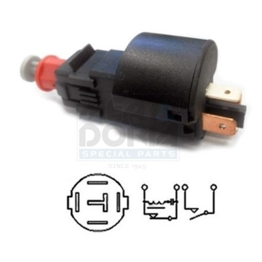 Fits MEAT&DORIA 35044 BRAKE LIGHT SWITCH
