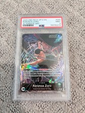 Roronoa Zoro (020) (Alternate Art) OP12-020-  PSA 9