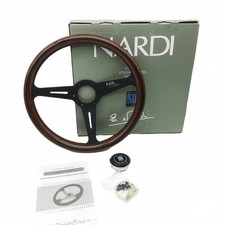 Nardi Classic 350mm Steering Wheel Mahogany Wood With Black Finish