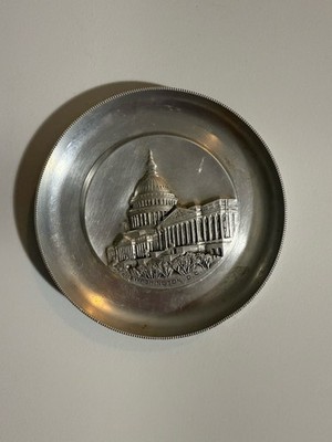 Vintage Washington DC Souvenir Silver Plate SIGG Switzerland (LL)