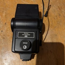 Vivitar 283 Auto-Thyristor Flash w/Sync cord Made In Japan Untested