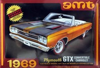 1969 Plymouth Gtx Convertible Cabriolet 1:25 Amt Model Kit Bausatz AMT1137