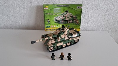 COBI 2480 - COBI 2480A - SD.KFZ.182 Königstiger Tiger II P - inkl. Figuren
