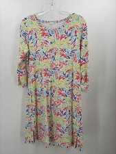 Pre-Owned Lulu B White Size Small Short Long Sleeve Dress