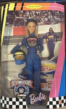 Mattel Barbie NASCAR 50th Anniversary Collector Edition Doll 1998 MPN 20442