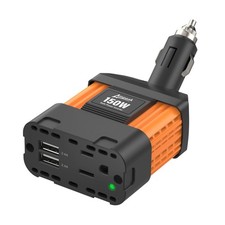 Ampeak 150W Car Power Inverter 12V DC to 120V AC Converter Plug in Adapter wi...