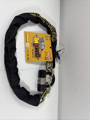 ONGUARD MASTIFF 10MM HARDENED STEEL CHAIN 14MM SHAFT LOCK ANTI-THEFT PROTECTION