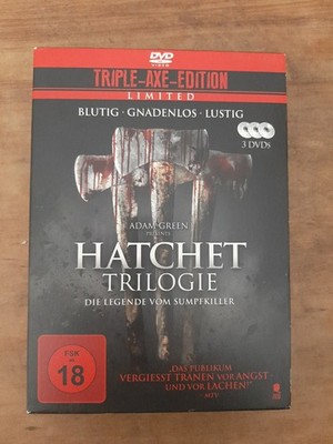 Hatchet Trilogie - Triple Axe Edition - DVD-Limited Edition FSK 18